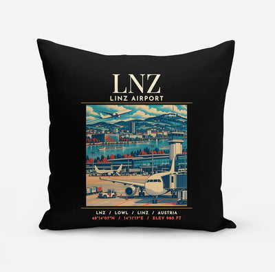 LNZ - Poster - Pillow - Black