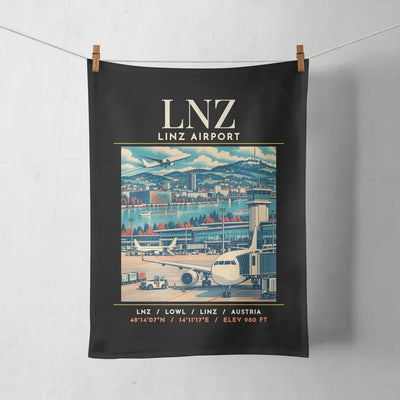LNZ - Poster - Towel - Black