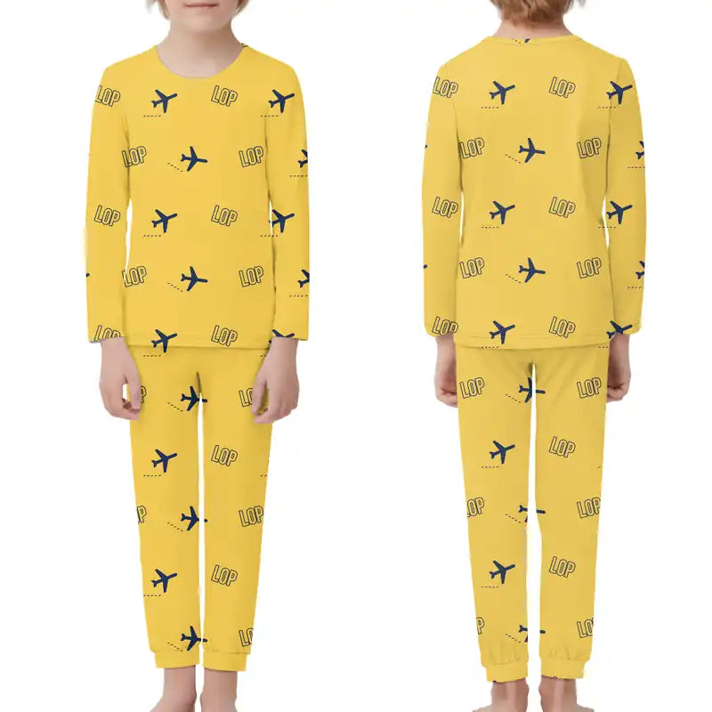 Zainuddin Abdul Madjid International Airport Lombok (LOP) Pajamas - Children Pajamas - Yellow