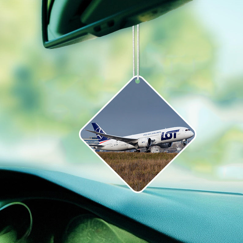 LOT Polish Airlines Boeing 787 Designed Car Air Fresheners