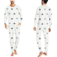 Thumbnail for Linköping City Airport (LPI) Pajamas - Men Pajamas - White