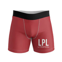 Thumbnail for Liverpool John Lennon Airport (LPL) Men Boxers - Code - Red