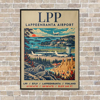 Thumbnail for LPP - Poster - Canvas Framed - Beige