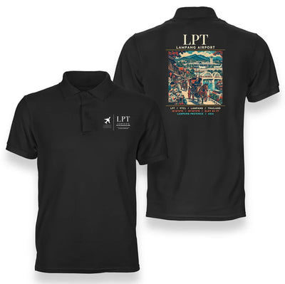 LPT - Poster - Double-Side Polo - Black