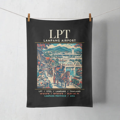 LPT - Poster - Towel - Black