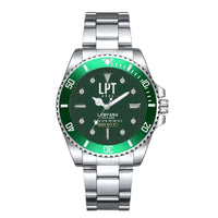 Thumbnail for Lampang Airport (LPT) Aviator Watches - Classic - Dark Green - Premium Diver - Green