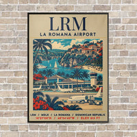 Thumbnail for LRM - Poster - Canvas Framed - Beige