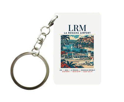 LRM - Poster - Key Chain - White