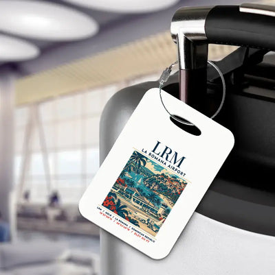 LRM - Poster - Luggage Tag - White
