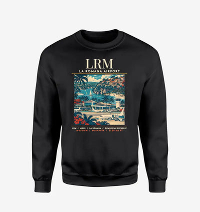 LRM - Poster - Sweatshirt - Black