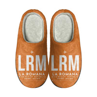 Thumbnail for La Romana International Airport (LRM) Slippers & Flip Flops - Slippers - Cotton - Code - Same - Orange