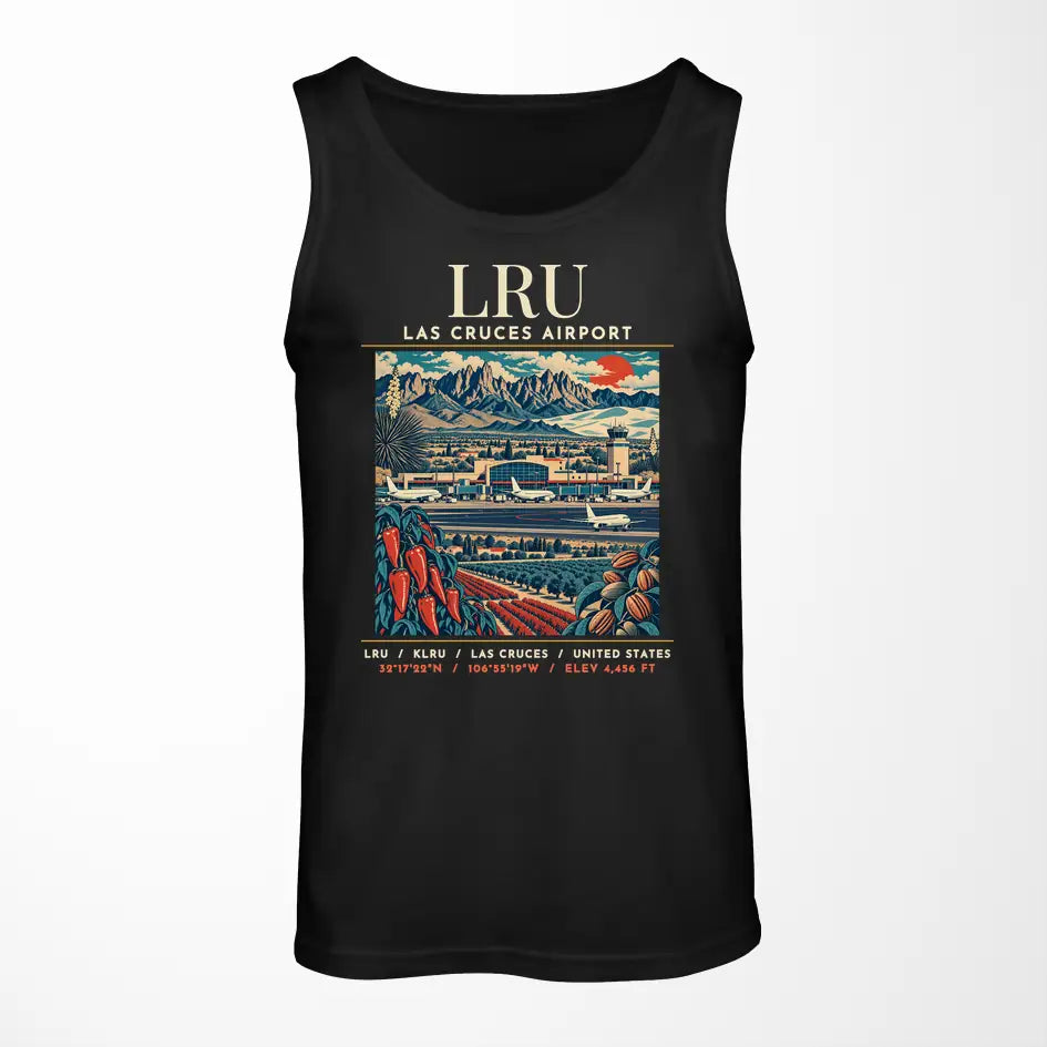 LRU - Poster - Tank Top - Black