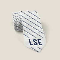 Thumbnail for La Crosse Regional Airport (LSE) Ties - Tie - Stripe - White