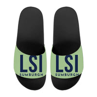 Thumbnail for Sumburgh Airport (LSI) Slippers & Flip Flops - Slippers - Sport - Code - Light Green