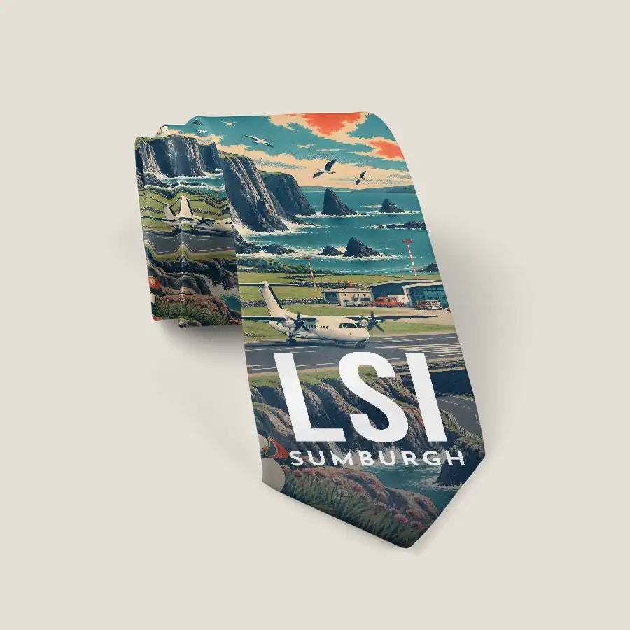 Sumburgh Airport (LSI) Ties - Tie - Scene
