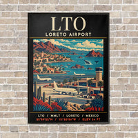 Thumbnail for LTO - Poster - Canvas Framed - Black