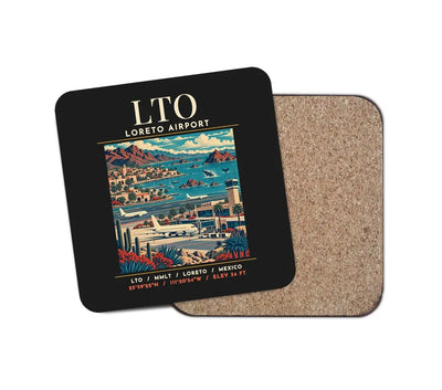 LTO - Poster - Coaster - Black