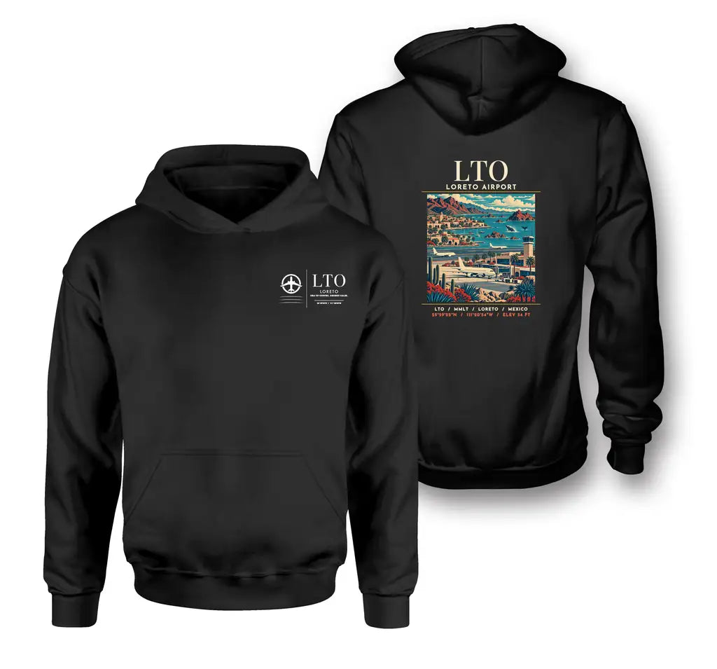LTO - Poster - Double-Side Hoodie - Black