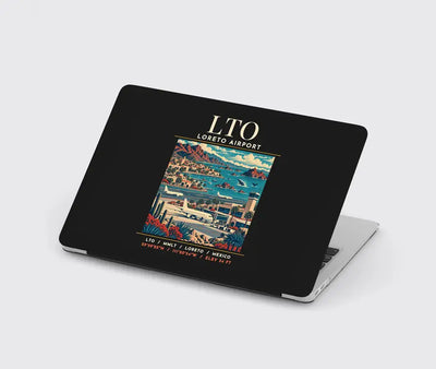 LTO - Poster - MacBook Case - Black