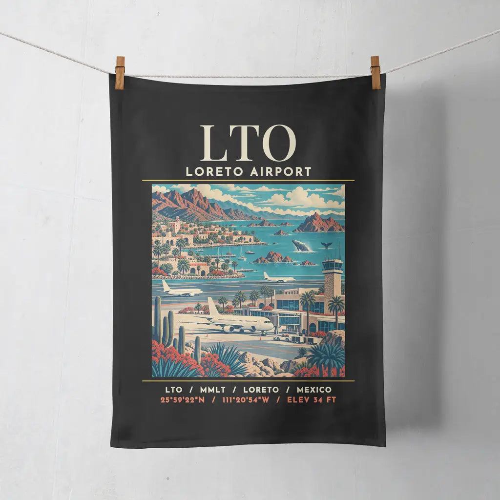 LTO - Poster - Towel - Black