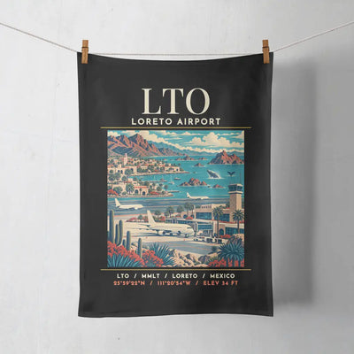 LTO - Poster - Towel - Black