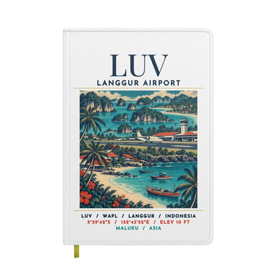 LUV - Poster - Notebook - White