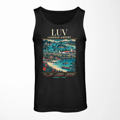 LUV - Poster - Tank Top - Black