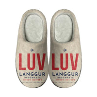 Thumbnail for Langgur Airport (LUV) Slippers & Flip Flops - Slippers - Cotton - Code - Same - Beige
