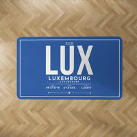 Thumbnail for Luxembourg Airport (LUX) Carpets - Carpet Rectangle - ID Tag - Blue