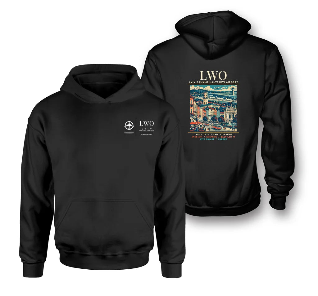 LWO - Poster - Double-Side Hoodie - Black
