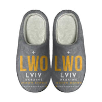Thumbnail for Lviv Danylo Halytskyi International Airport (LWO) Slippers & Flip Flops - Slippers - Cotton - Code - Same - Gray
