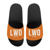 Thumbnail for Lviv Danylo Halytskyi International Airport (LWO) Slippers & Flip Flops - Slippers - Sport - Code - Orange