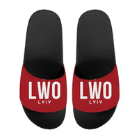 Thumbnail for Lviv Danylo Halytskyi International Airport (LWO) Slippers & Flip Flops - Slippers - Sport - Code - Red