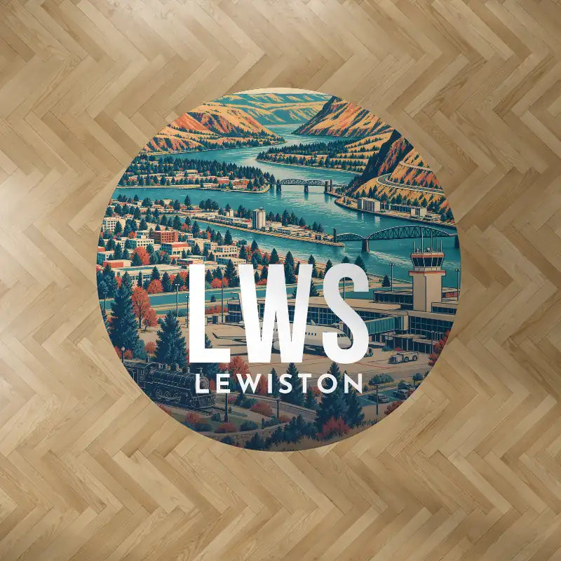 Lewiston–Nez Perce County Airport (LWS) Carpets - Carpet Round - Scene