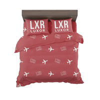Thumbnail for Luxor International Airport (LXR) Bedding Sets & Blankets - Bedding Set - Pattern - Red