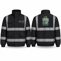 Thumbnail for Luxor International Airport (LXR) Reflective Winter Jackets - Poster - Black