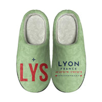 Thumbnail for Lyon-Saint Exupéry Airport (LYS) Slippers & Flip Flops - Slippers - Cotton - Code - Different - Light Green