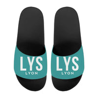 Thumbnail for Lyon-Saint Exupéry Airport (LYS) Slippers & Flip Flops - Slippers - Sport - Code - Turquoise