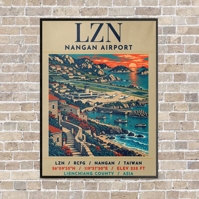 LZN - Poster - Canvas Framed - Beige