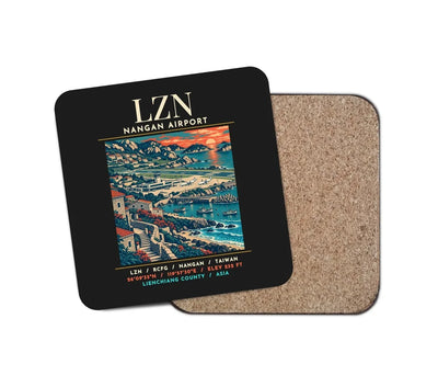 LZN - Poster - Coaster - Black