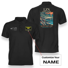Matsu Nangan Airport (LZN) Premium Polo T-Shirts