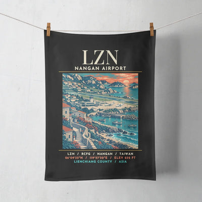 LZN - Poster - Towel - Black