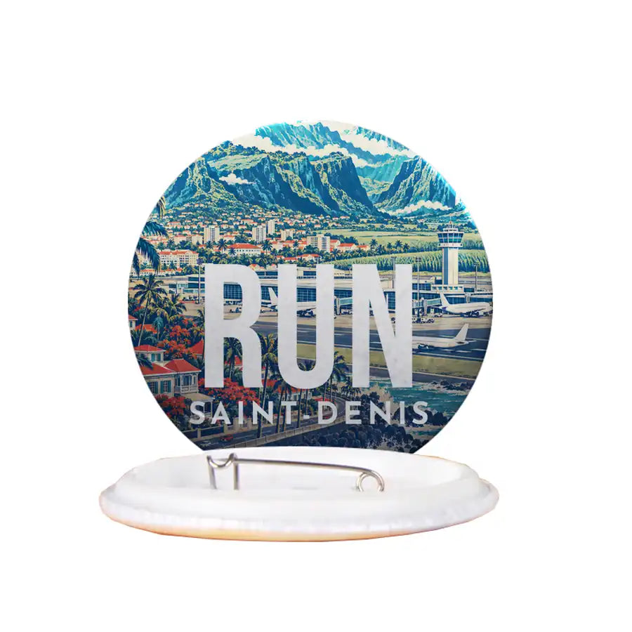 La Réunion Roland Garros Airport (RUN) Pins - With Code