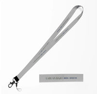 Thumbnail for Labuan Bajo City Series lanyard - light gray
