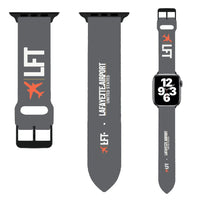 Thumbnail for WBV6 | Lafayette Regional Airport LFT | Gray (Metal Buckle)