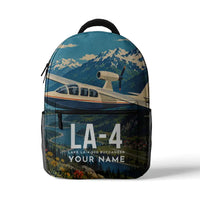 Thumbnail for Lake LA-4-200 Buccaneer - 3D Backpack - 3D Scene + Name