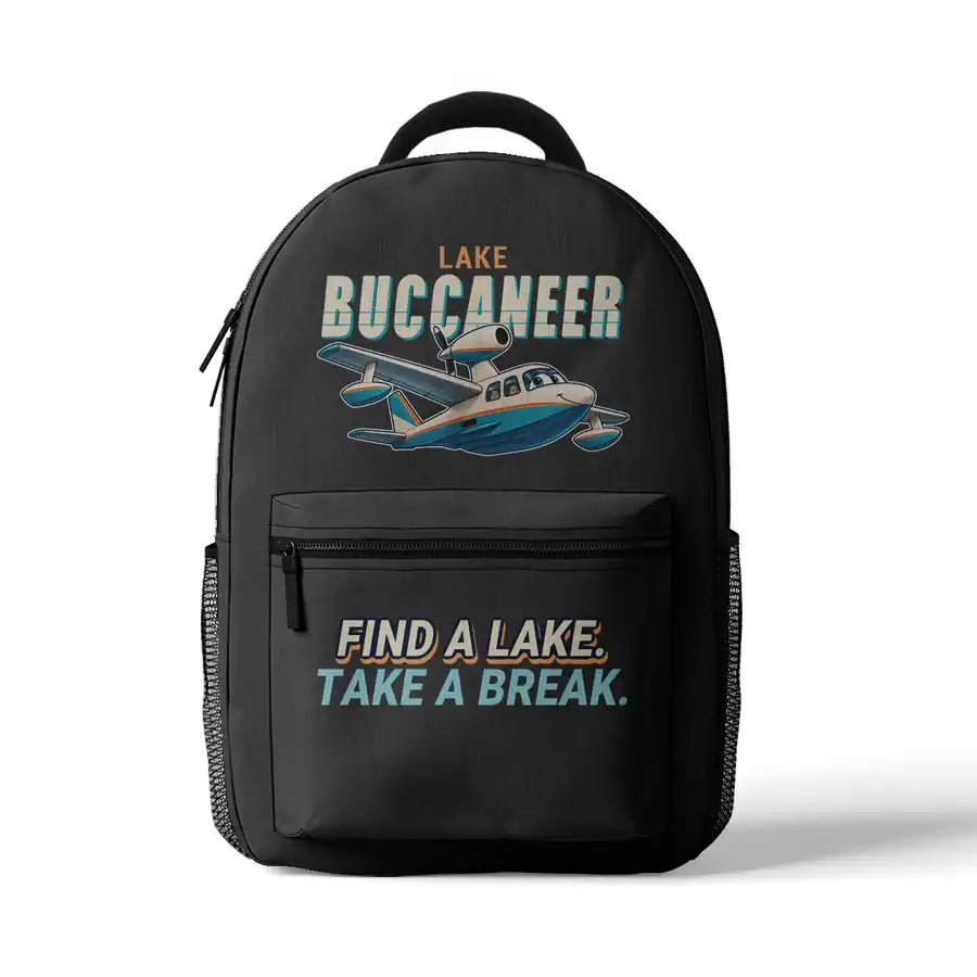 Lake LA-4-200 Buccaneer - 3D Backpack - Cartoon - Gray