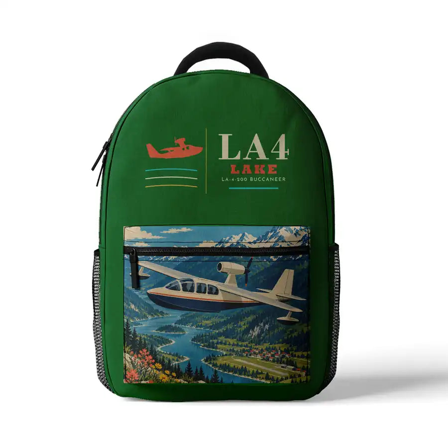 Lake LA-4-200 Buccaneer - 3D Backpack - Green