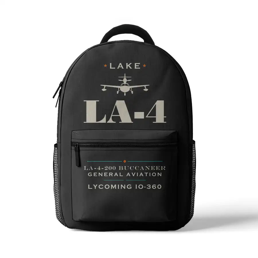 Lake LA-4-200 Buccaneer - 3D Backpack - Heritage - Gray