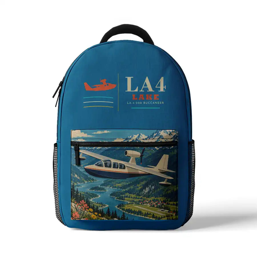 Lake LA-4-200 Buccaneer - 3D Backpack - Light Blue